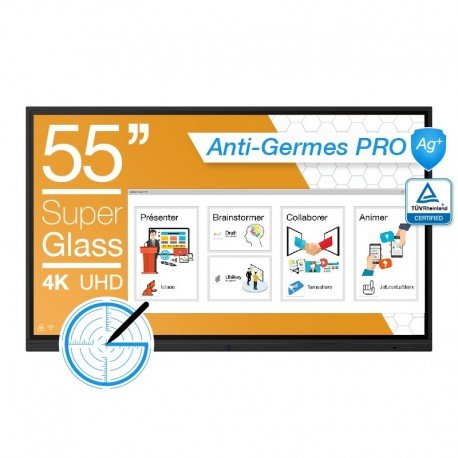 Interactive Touch Screen Android Monitor Windows SpeechiTouch Pro Full HD - 55"