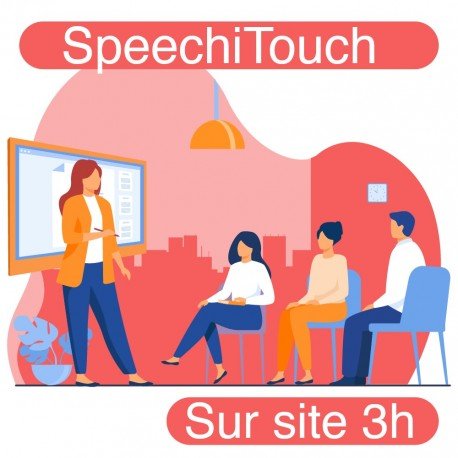 On-site training for your interactive screen SpeechiTouch (3h)